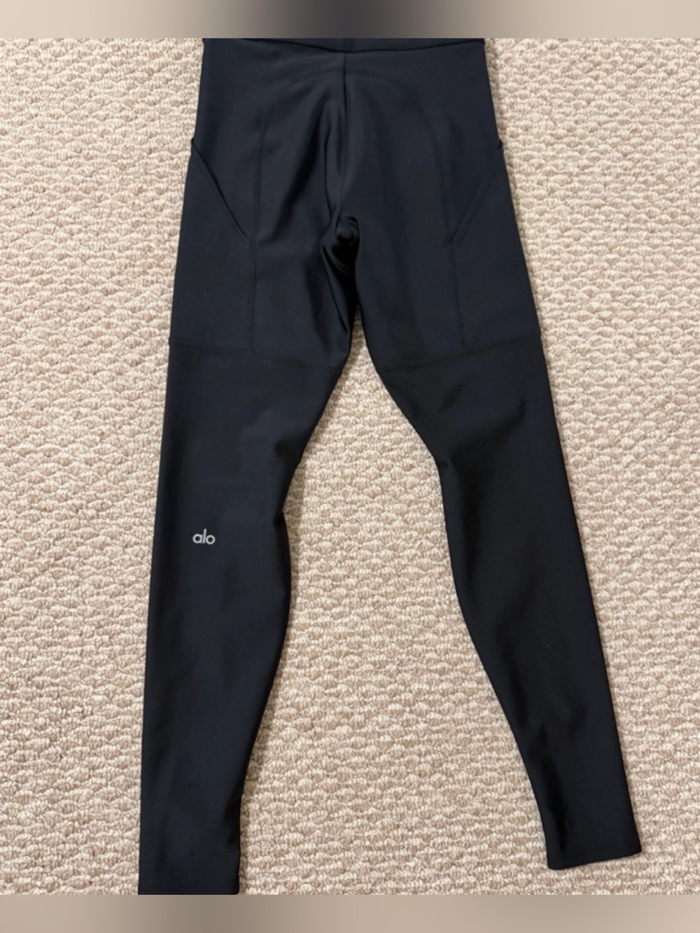 ALO Yoga |  Black High- Rise Performance Joggers Active Women’s